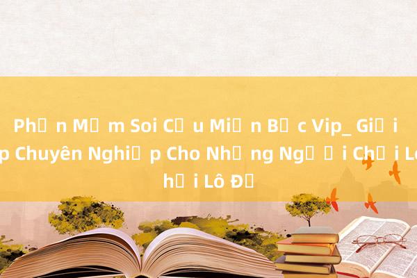 Phần Mềm Soi Cầu Miền Bắc Vip_ Giải Pháp Chuyên Nghiệp Cho Những Người Chơi Lô Đề